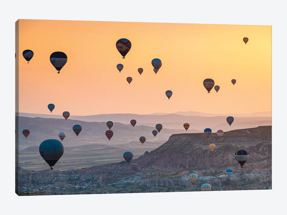 Hot Air Balloons, Cappadocia, Turkey by Matteo Colombo 1-piece Canvas Artwork
