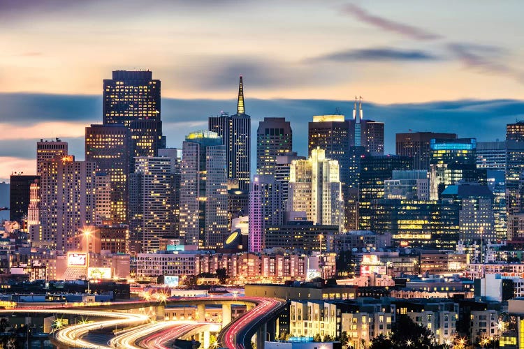 San Francisco Skyline At Night