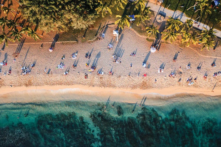 Waikiki Beach Sunset, Honolulu, Hawaii