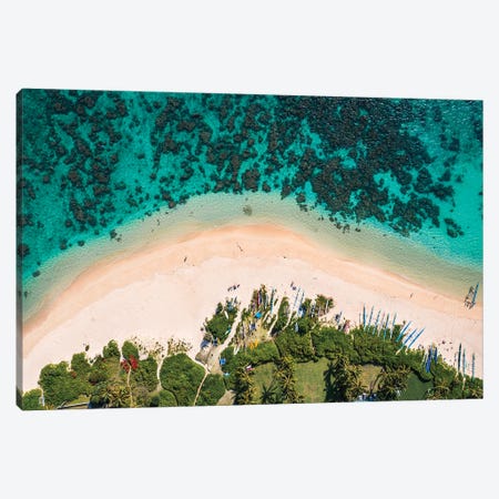 Beach And Ocean, Hawaii I Canvas Print #TEO1625} by Matteo Colombo Canvas Artwork