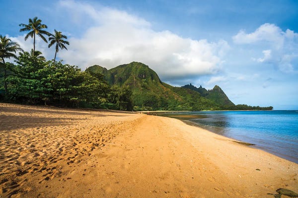 Hawaii: Tunnels Beach, Kauai Island, Hawaii by Matteo Colombo
