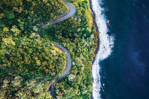 Road To Hana And Coastline Of Maui, Hawaii