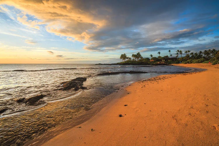 Sunset At Kukio Beach, Big Island, Hawaii