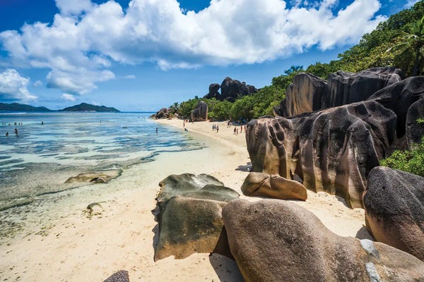Seychelles: Anse Source D'Argent Beach, Seychelles III by Matteo Colombo