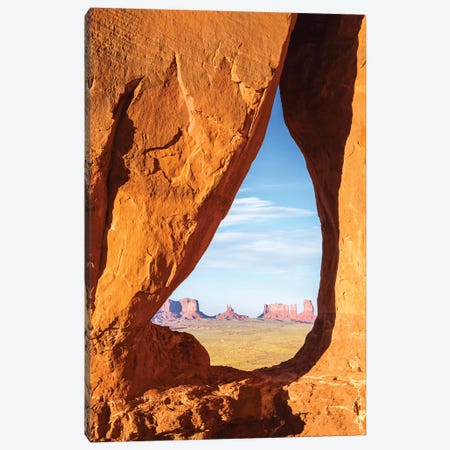 Teardrop Arch, Monument Valley Canvas Print #TEO170} by Matteo Colombo Canvas Art