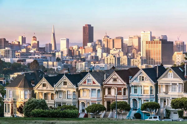 City Parks: The Painted Ladies, San Francisco by Matteo Colombo