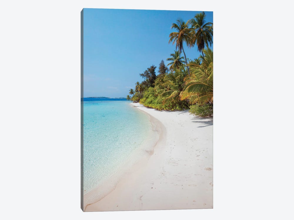 Tropical Beach In The Maldives II by Matteo Colombo 1-piece Canvas Print