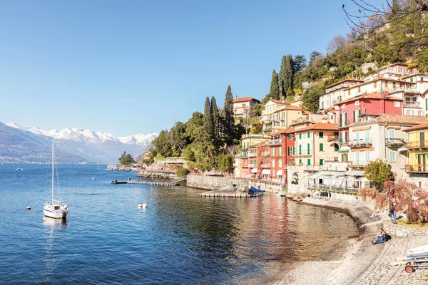 Large Photography - Canvas Prints: Varenna On Como Lake, Italy by Matteo Colombo