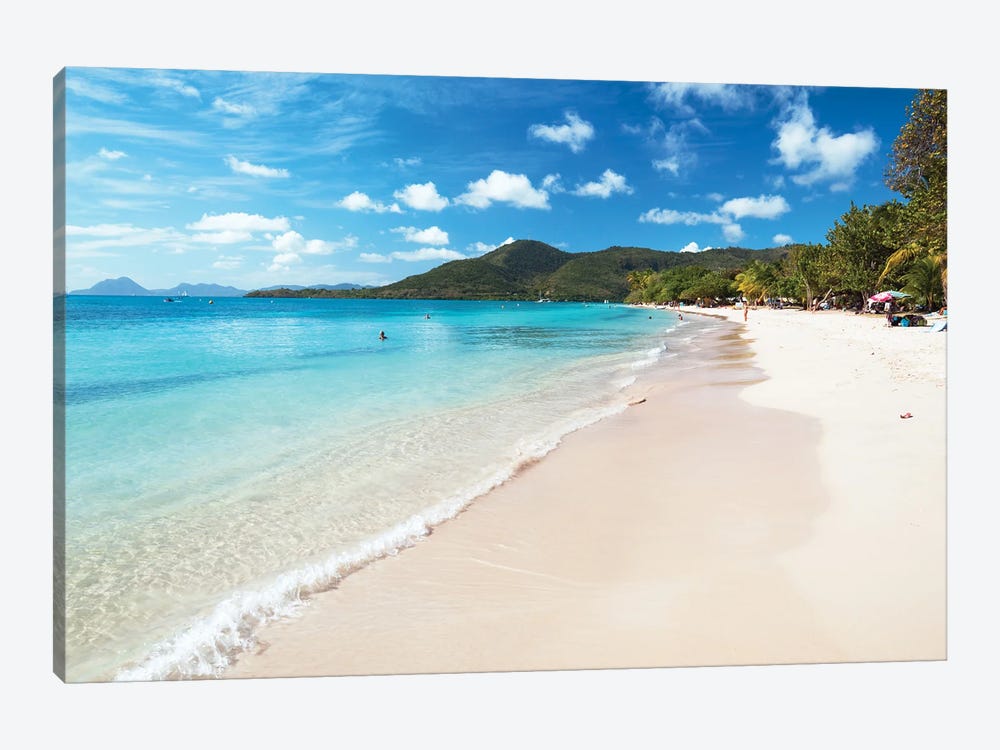 St. Anne Beach, Martinique, Caribbean by Matteo Colombo 1-piece Canvas Print