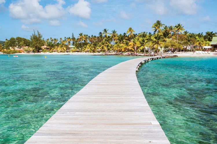 Boardwalk To The Tropical Island, Martinique