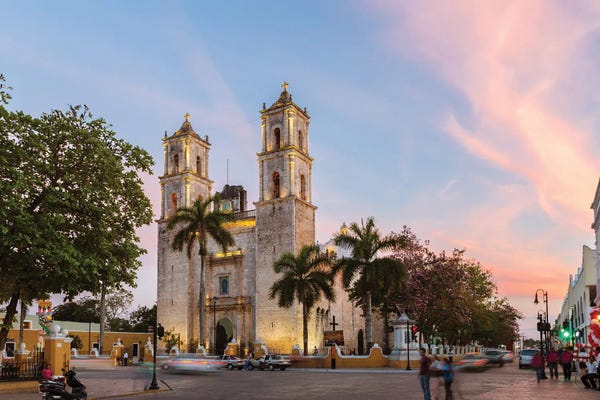 Mexico: Cathedral, Valladolid, Yucatan, Mexico by Matteo Colombo