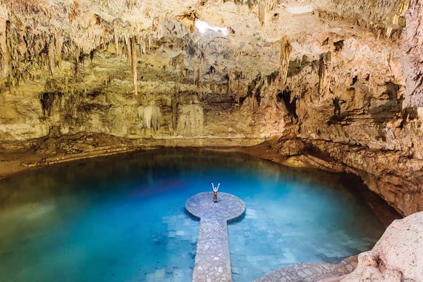 Mexico: Cenote, Yucatan, Mexico by Matteo Colombo