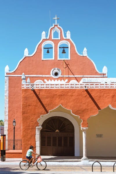 Mexico: Church Of La Candelaria, Valladolid, Yucatan, Mexico by Matteo Colombo