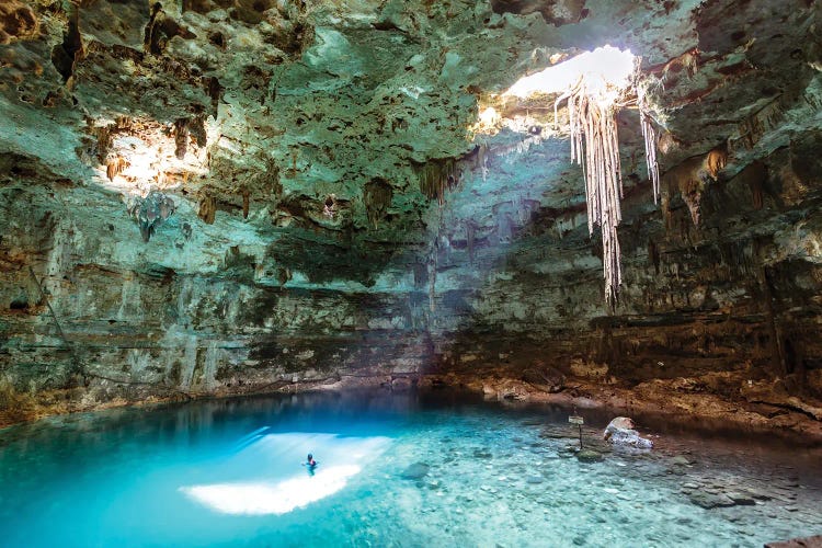 Blue Cenote, Yucatan, Mexico