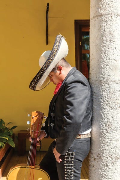 Matteo Colombo: Mariachi Doing The Siesta, Yucatan, Mexico by Matteo Colombo