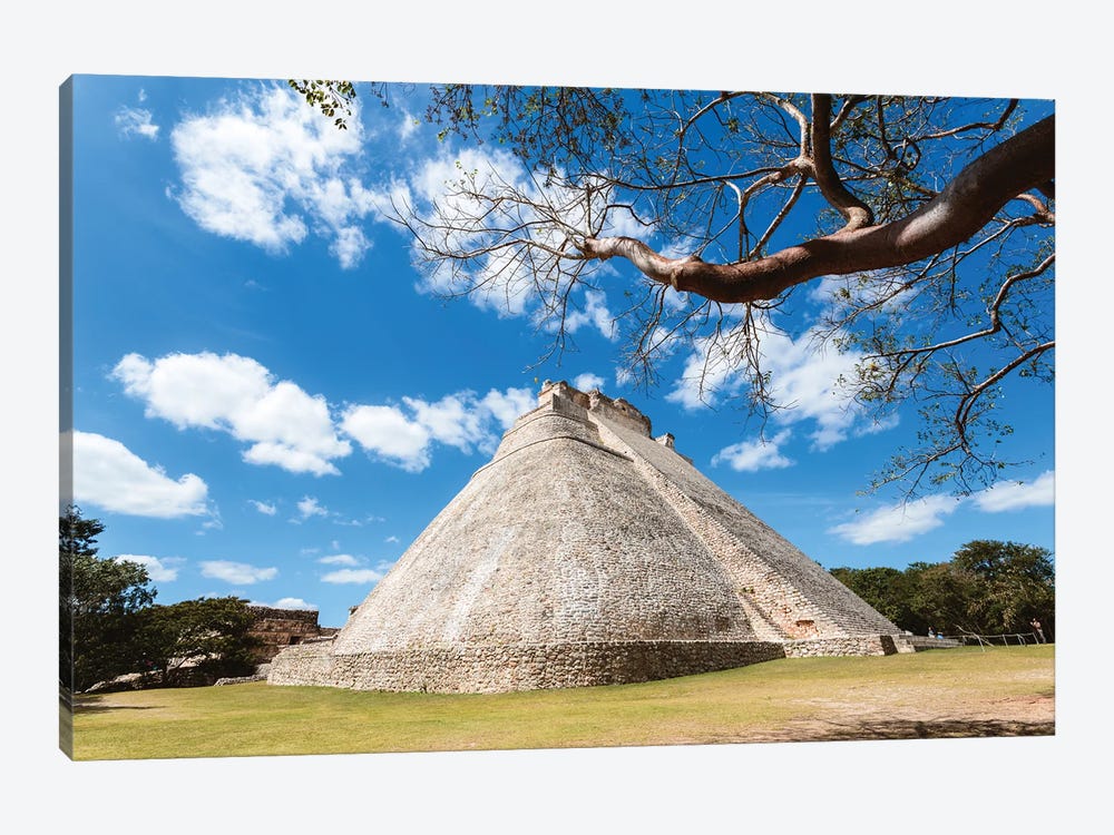 Pyramid Of The Magician, Uxmal, Yucatan, Mexico by Matteo Colombo 1-piece Art Print