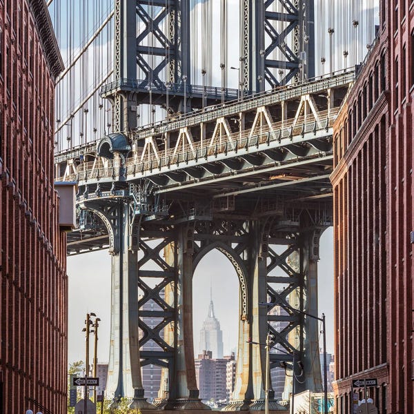 Fine Art Print: Manhattan Bridge, New York City by Matteo Colombo