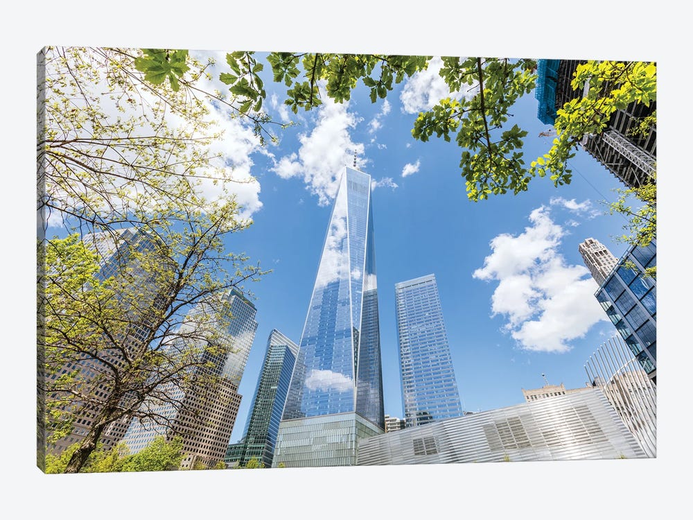 One World Trade Center In Spring, New York by Matteo Colombo 1-piece Canvas Wall Art