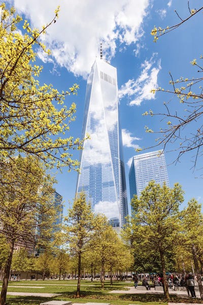 Fine Art Print: World Trade Center In Springtime, New York by Matteo Colombo