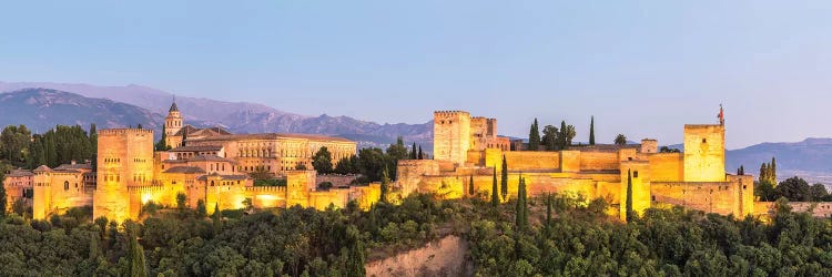 Alhambra Palace At Night, Granada