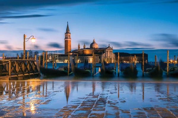 Columns: Blue Venice by Matteo Colombo