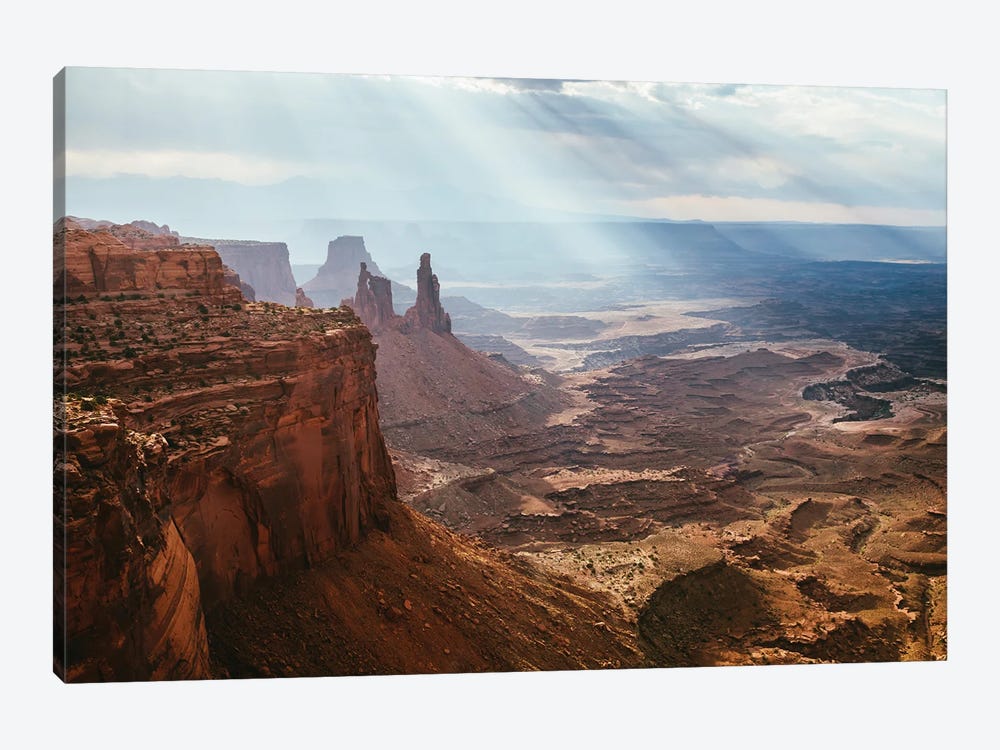 Sunlight Over Valley, Canyonlands, Utah by Matteo Colombo 1-piece Canvas Wall Art