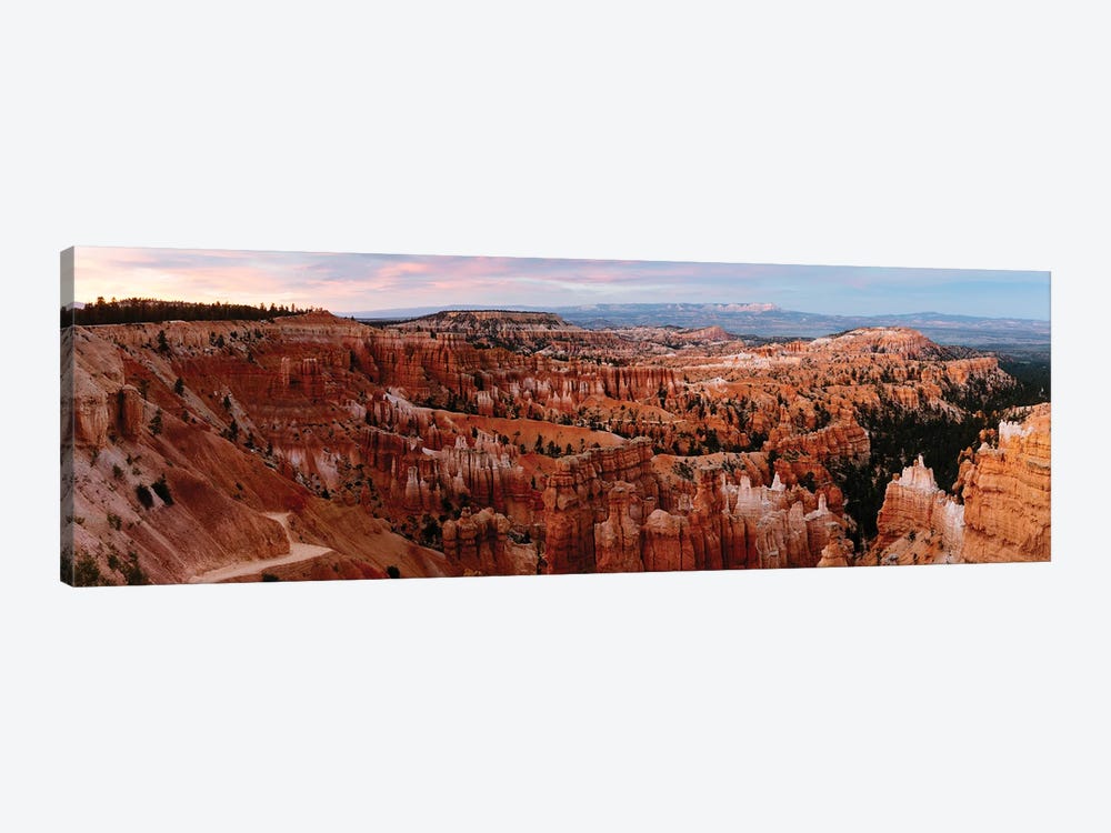 Sunset Panoramic At Bryce Canyon National Park, Utah by Matteo Colombo 1-piece Canvas Print
