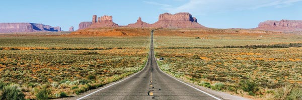 Matteo Colombo: US Route 163 Highway, Monument Valley, Arizona by Matteo Colombo