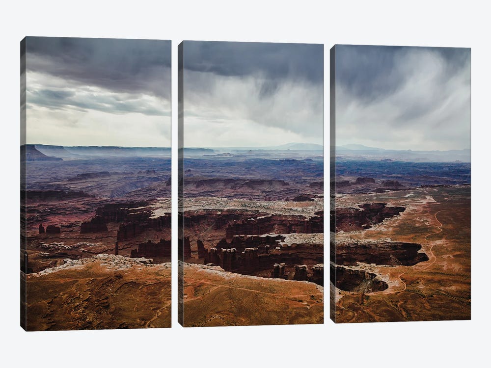 Dramatic Weather Over Canyonlands National Park, Utah by Matteo Colombo 3-piece Art Print