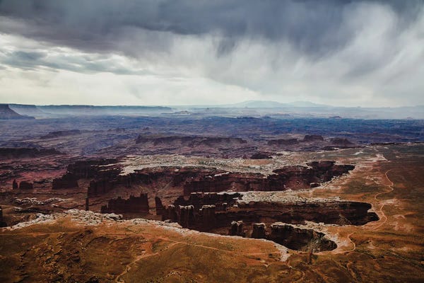 Canyonlands National Park: Dramatic Weather Over Canyonlands National Park, Utah by Matteo Colombo