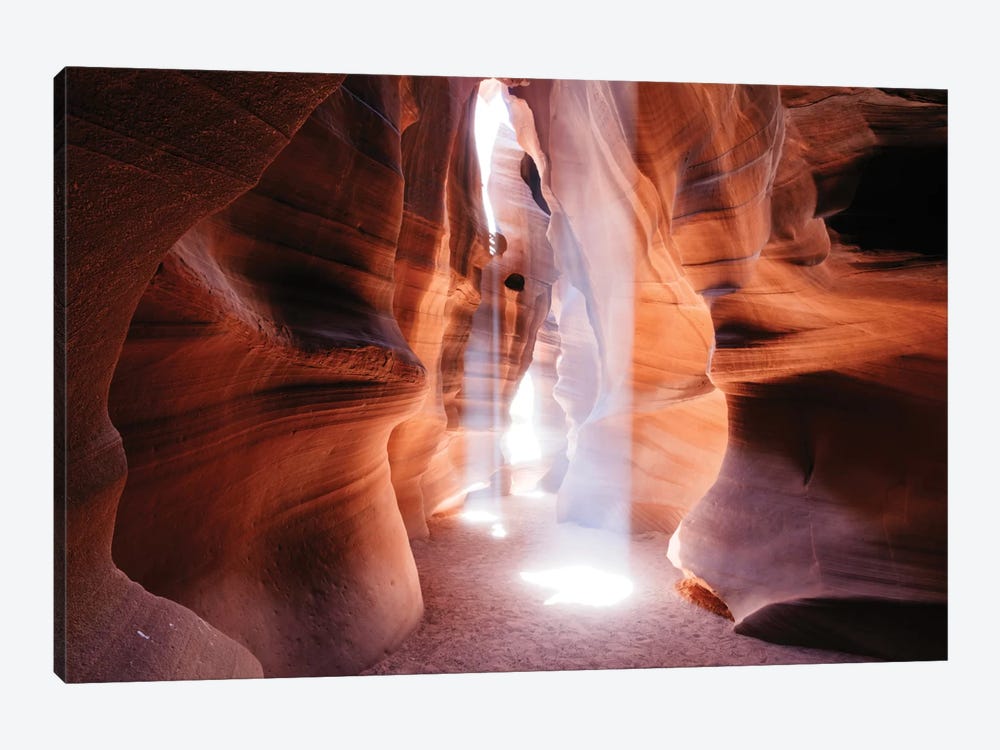 Beams Of Light (Dance Of Light), The Crack, Antelope Canyon, Navajo Nation, Arizona, USA by Matteo Colombo 1-piece Art Print