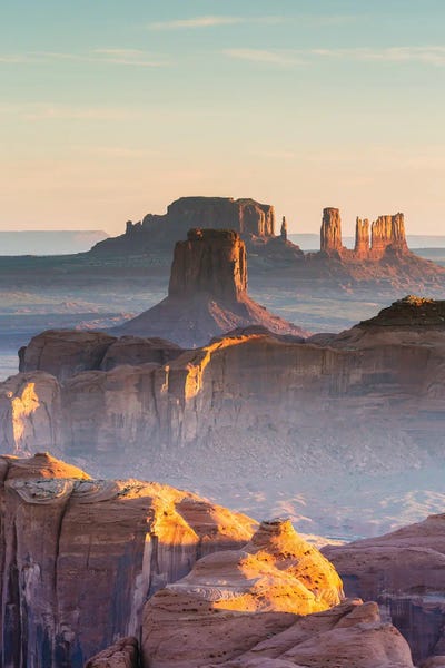 Monument Valley: Sunrise Over Monument Valley, Arizona by Matteo Colombo
