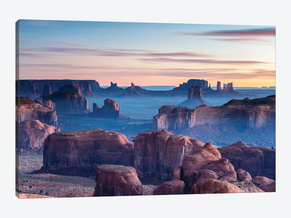 First Light Over Monument Valley, Arizona by Matteo Colombo 1-piece Canvas Artwork