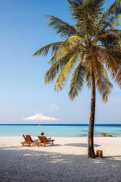 Maldives: Beach Relax, Maldives by Matteo Colombo
