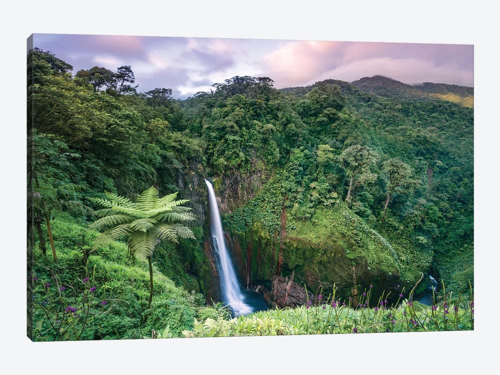 Catarata Del Toro Waterfall, Costa Rica by Matteo Colombo 1-piece Canvas Art