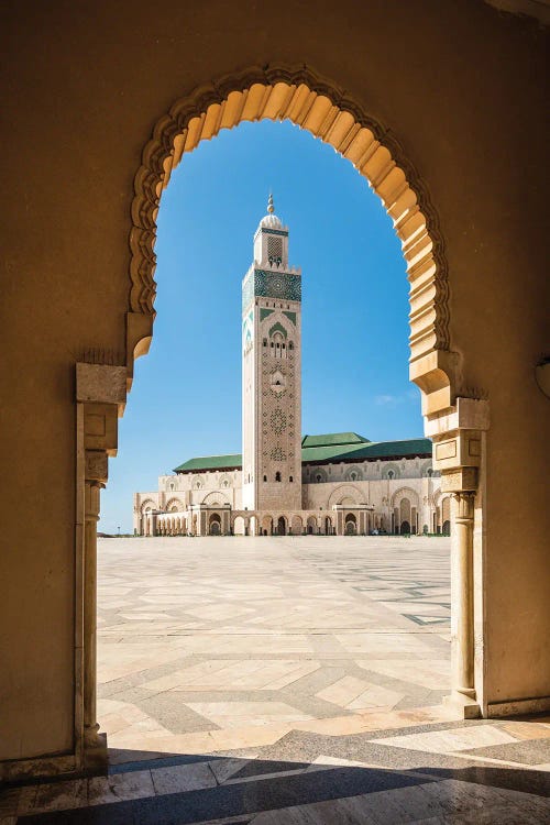 Minaret, Hassan Ii Mosque, Casablanca