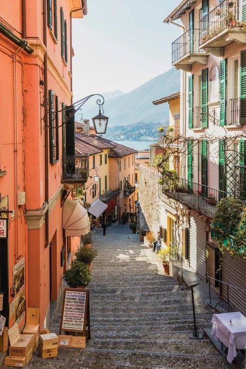 In The Streets Of Bellagio, Lake Como, Italy