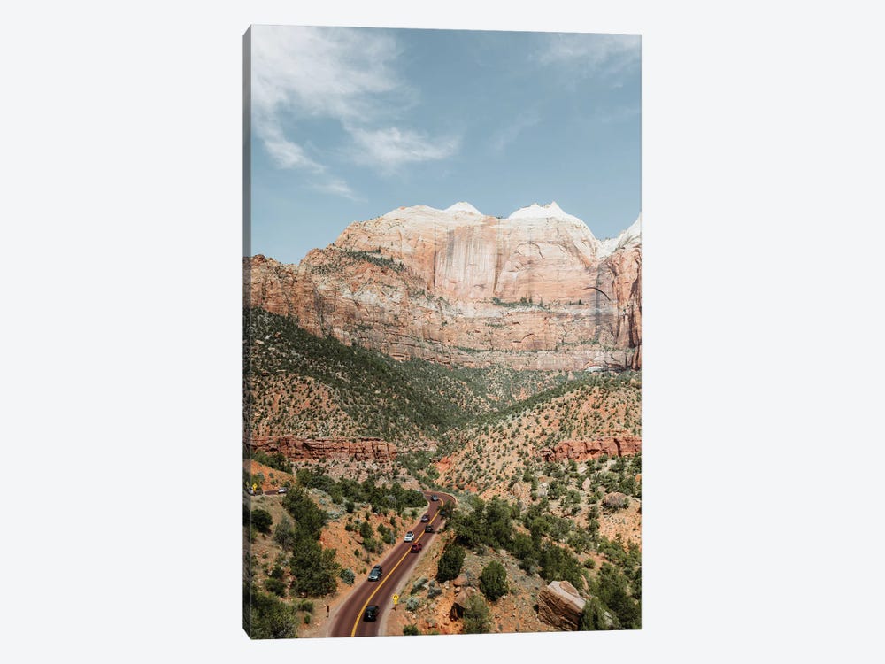 The Road To Zion National Park by Matteo Colombo 1-piece Canvas Art Print