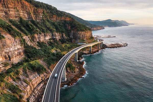 New South Wales: Coastal Highway Bridge, Sydney, Australia by Matteo Colombo
