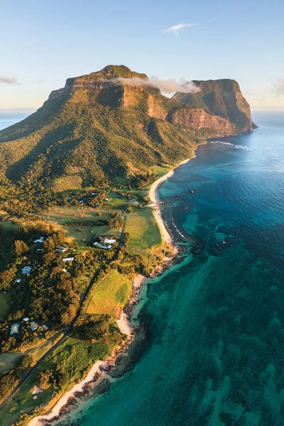 Sunset Over The Coast, Lord Howe Island, Australia