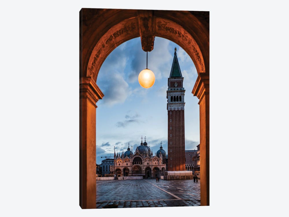 St Mark's Square At Dawn, Venice, Italy by Matteo Colombo 1-piece Art Print