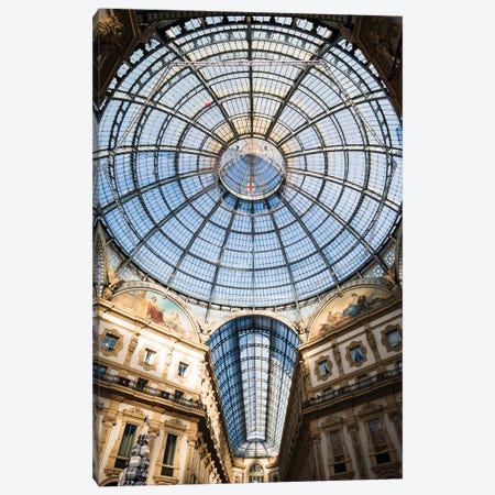 Galleria Vittorio Emanuele II, Milan, Italy Canvas Print #TEO2044} by Matteo Colombo Canvas Wall Art