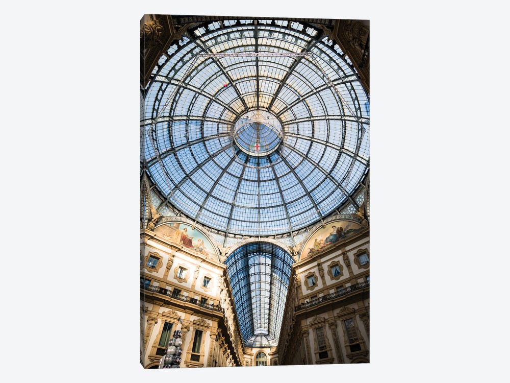 Galleria Vittorio Emanuele II, Milan, Italy by Matteo Colombo 1-piece Canvas Art Print