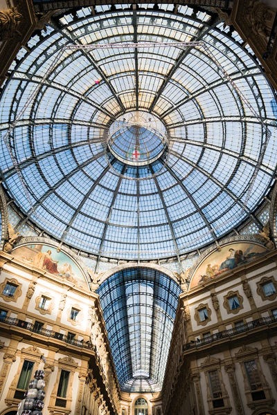 Domes: Galleria Vittorio Emanuele II, Milan, Italy by Matteo Colombo