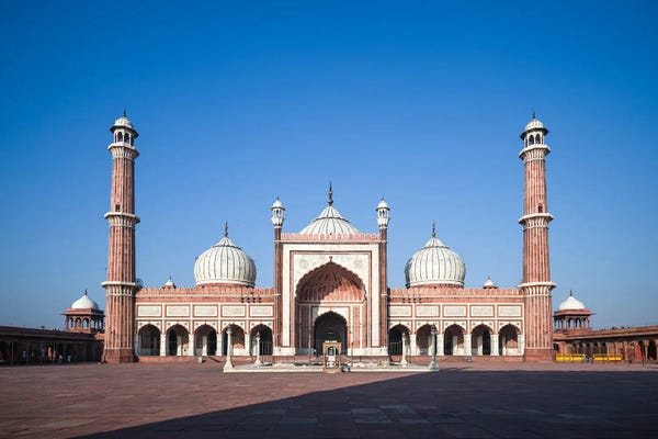 Delhi: Friday Mosque, Delhi, India by Matteo Colombo