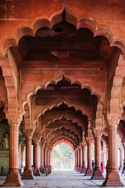 Gates: Archway At The Red Fort II, Delhi, India by Matteo Colombo