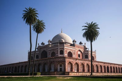 Humayun's Tomb, Delhi, India by Matteo Colombo canvas print