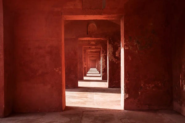 Doors: Red Corridor, India by Matteo Colombo