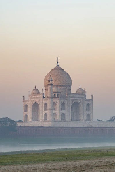 Misty Sunrise At The Taj Mahal, India