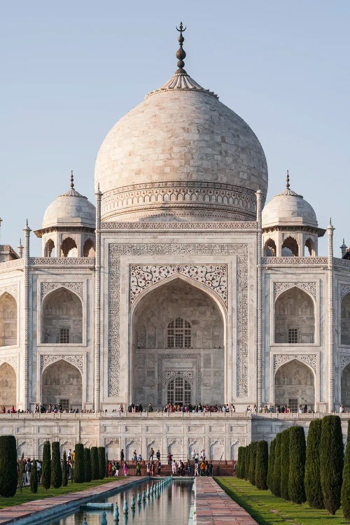 Taj Mahal Facade, Agra, Uttar Pradesh, India